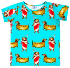 Party Dogs Short Sleeve Tee