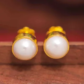 Pearl Earrings PPST1-051