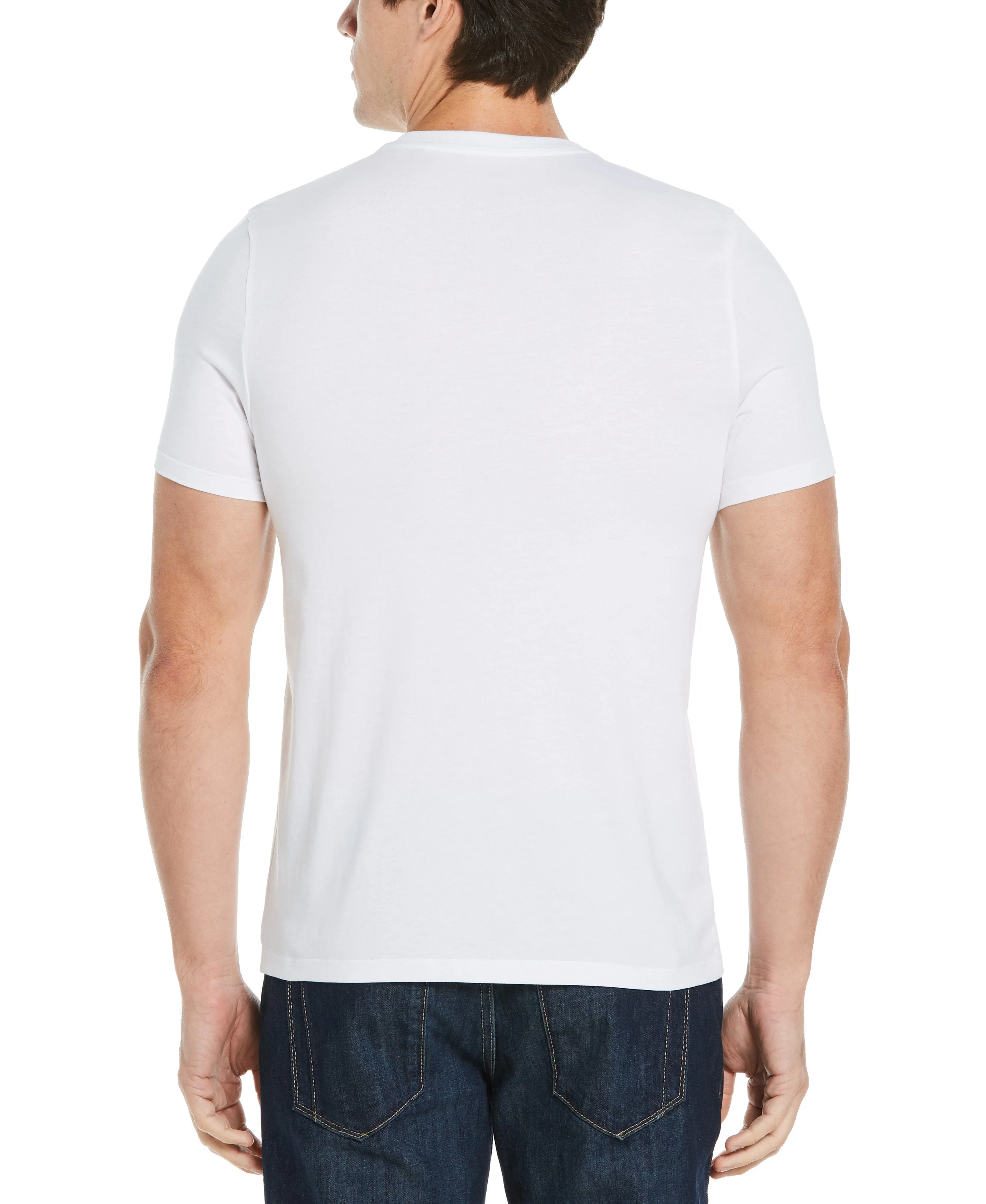 Perry Ellis Logo Crew Neck Tee