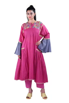 Pink  kurta