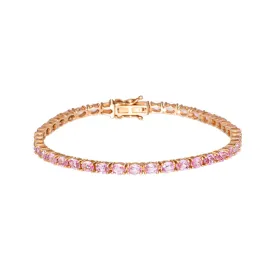 Pink Sapphire Bracelet