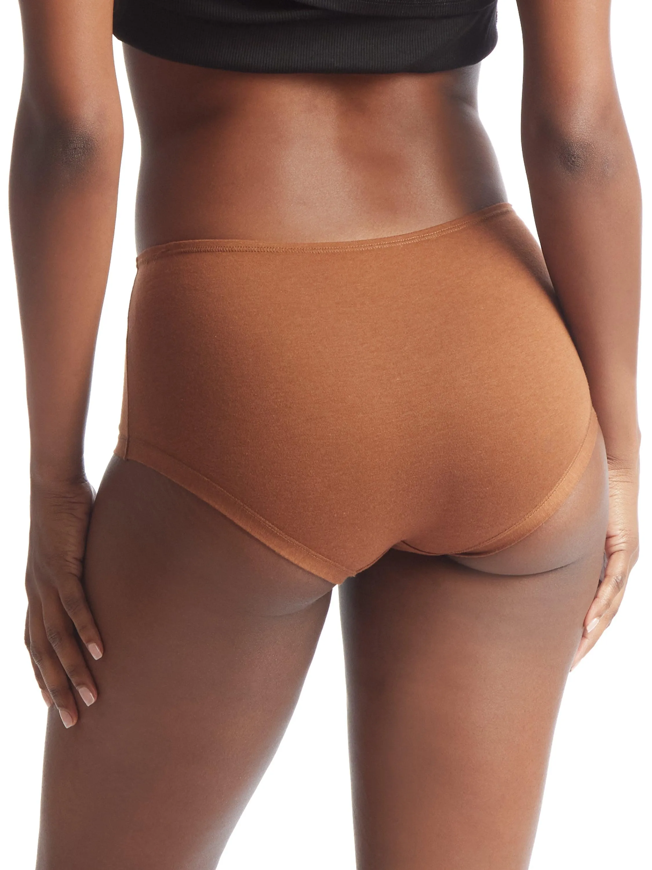 PlayStretch™ Boyshort Macchiato Brown