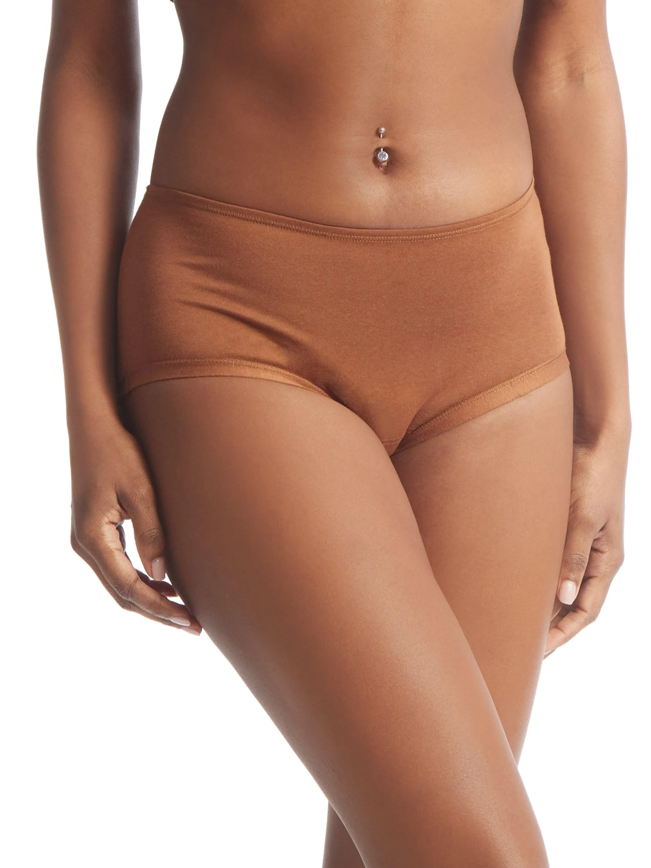 PlayStretch™ Boyshort Macchiato Brown