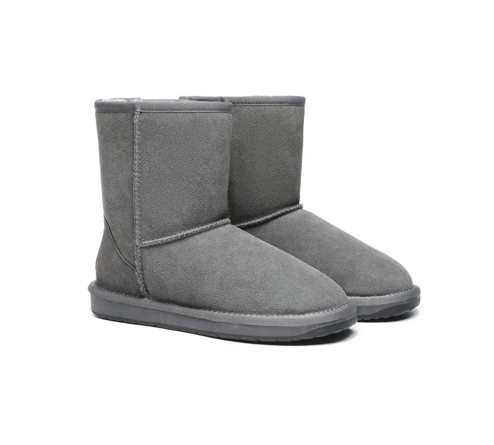 Premium Australian Sheepskin Boots Unisex Short Classic Plus