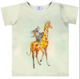 PREORDER Giraffe Koala Short Sleeve Tee (Ships w/c 2nd Dec)