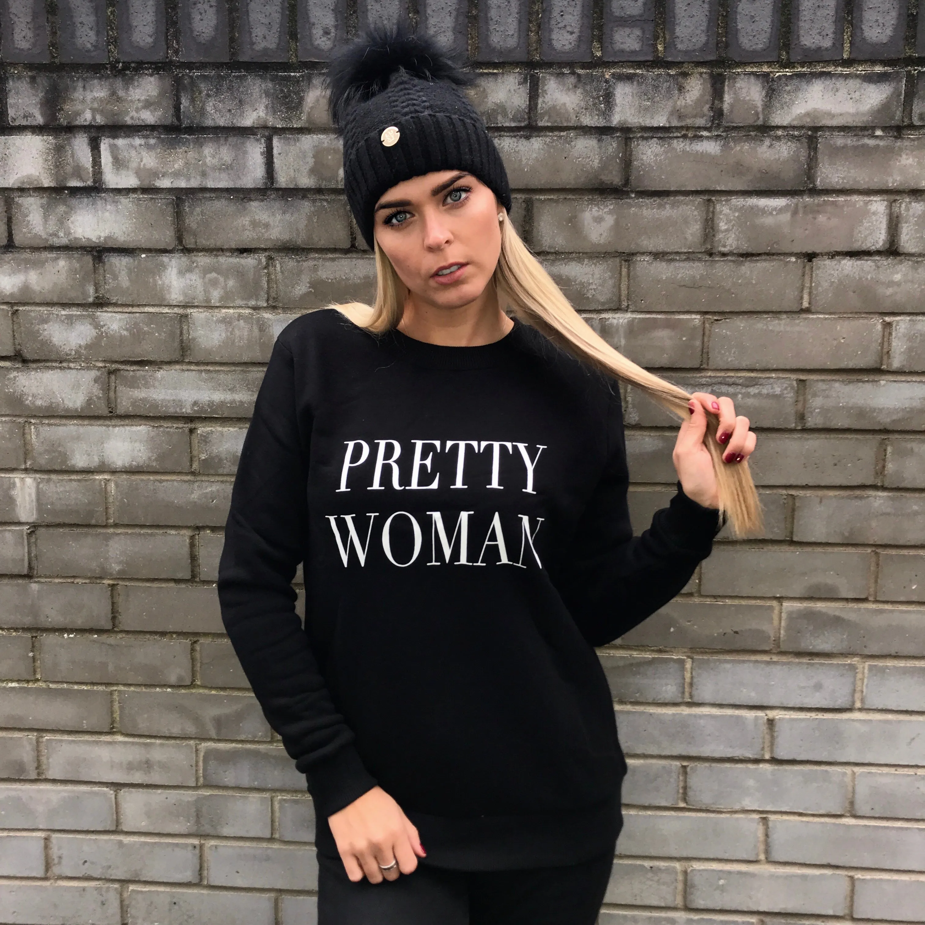 PRETTY WOMAN SWEATSHIRT JUMPER - CT077