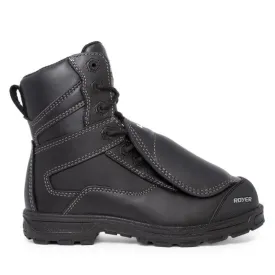 Royer 5702GT Men's 8" Composite Toe Work Boot with External Met - Black