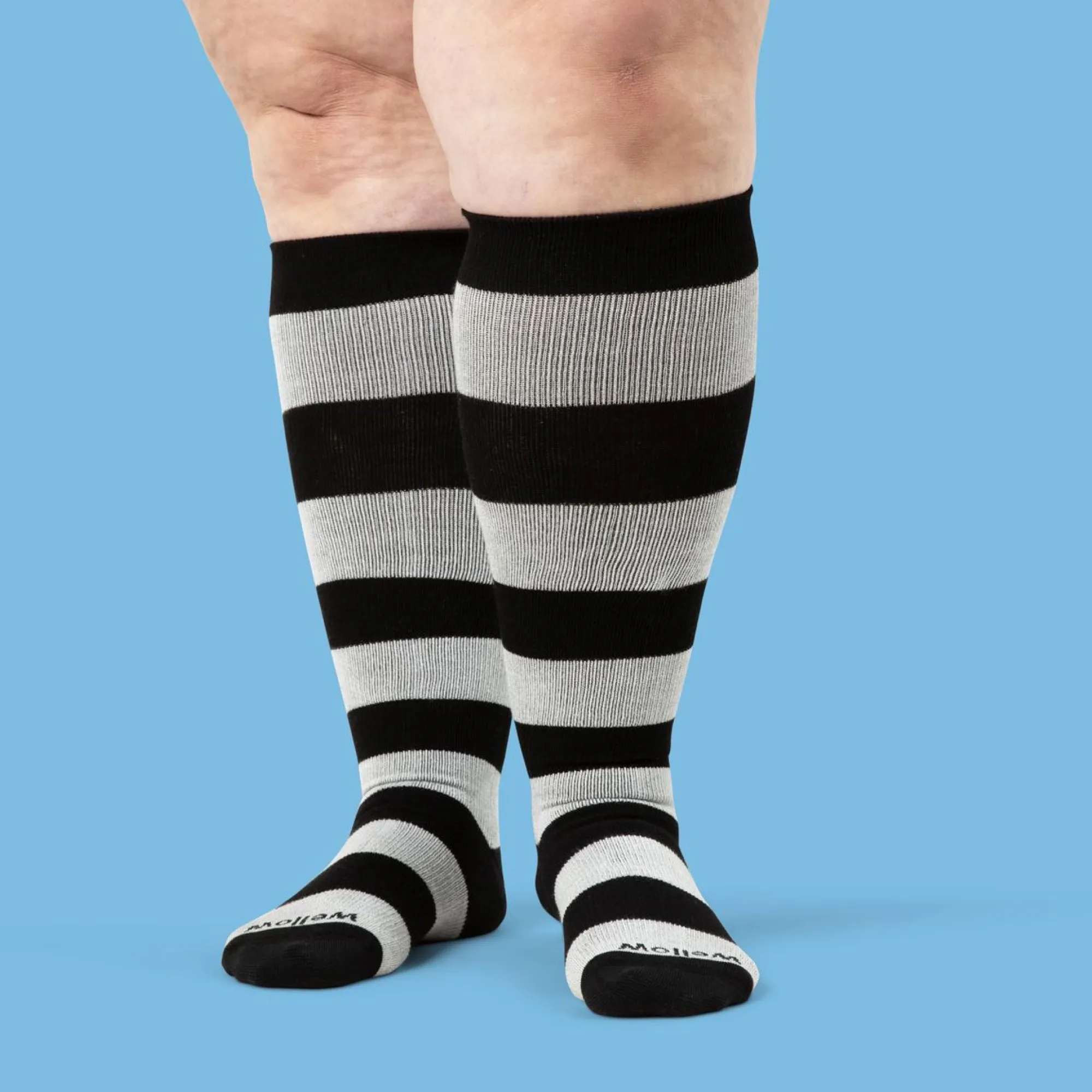 Rugby Black - Wide Calf - 5 Pack