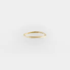 Simple Coulée Ring