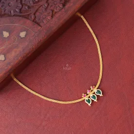 Simple Mango palakka necklace - KY100835