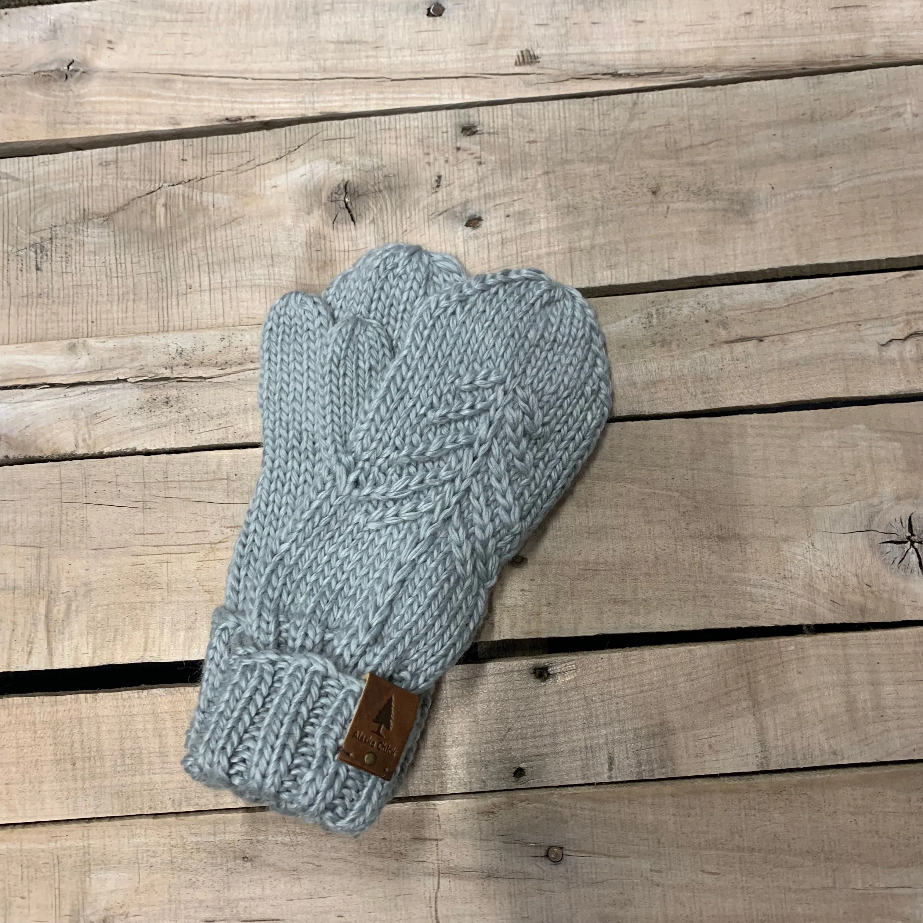 Single Tree Mittens - Fleece-Lined!