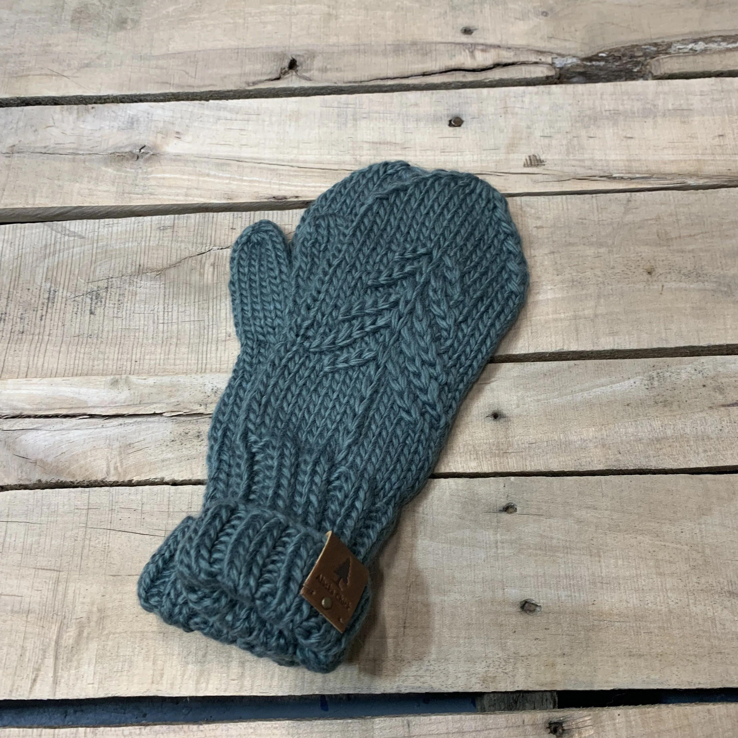 Single Tree Mittens - Fleece-Lined!