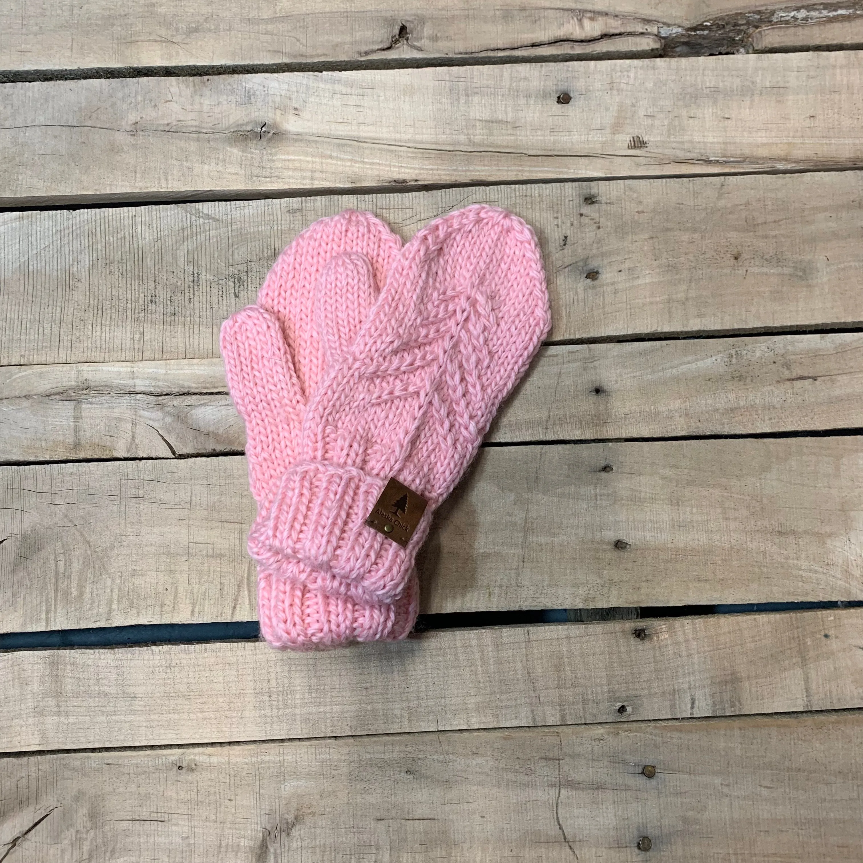 Single Tree Mittens - Fleece-Lined!