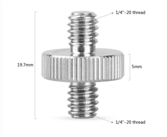 SmallRig 1/4" Double End Stud 828