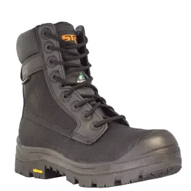 STC Shire Men's 8" Vegan Composite Toe Work Boot  21994- Black