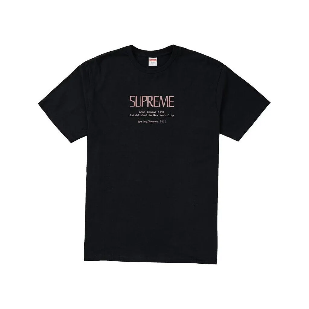 Supreme Anno Domini T-Shirt 'Black'