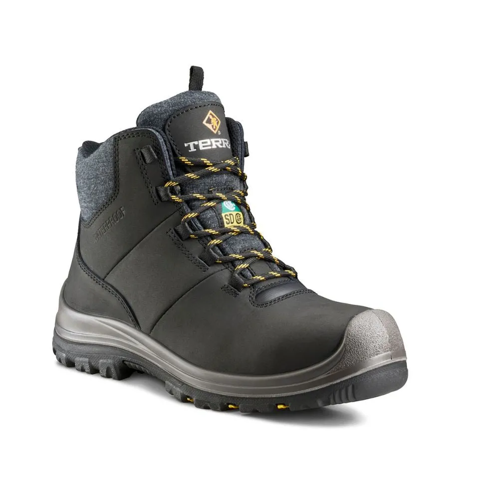 Terra Findlay SD Women's 6" Waterproof Composite Toe Safety Boot 839LBK - Black