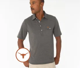 Texas - Coach's Performance Players Shirt - Longhorn - Heather Gray