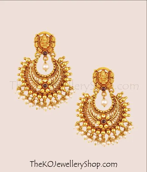 The Asmita Silver Chand-Bali Earrings