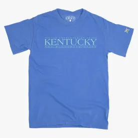 The Commonwealth Tee (Flo Blue)