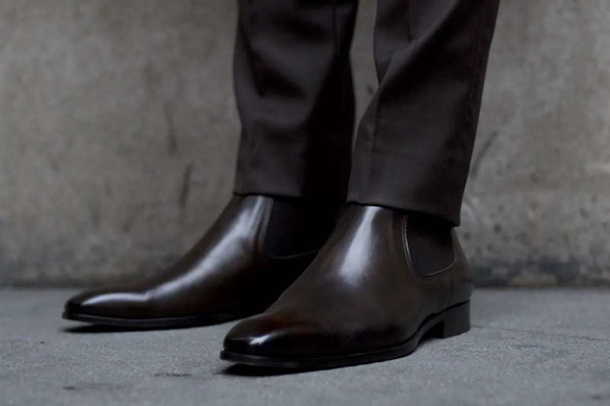 The Dean Chelsea Boot - Chocolate