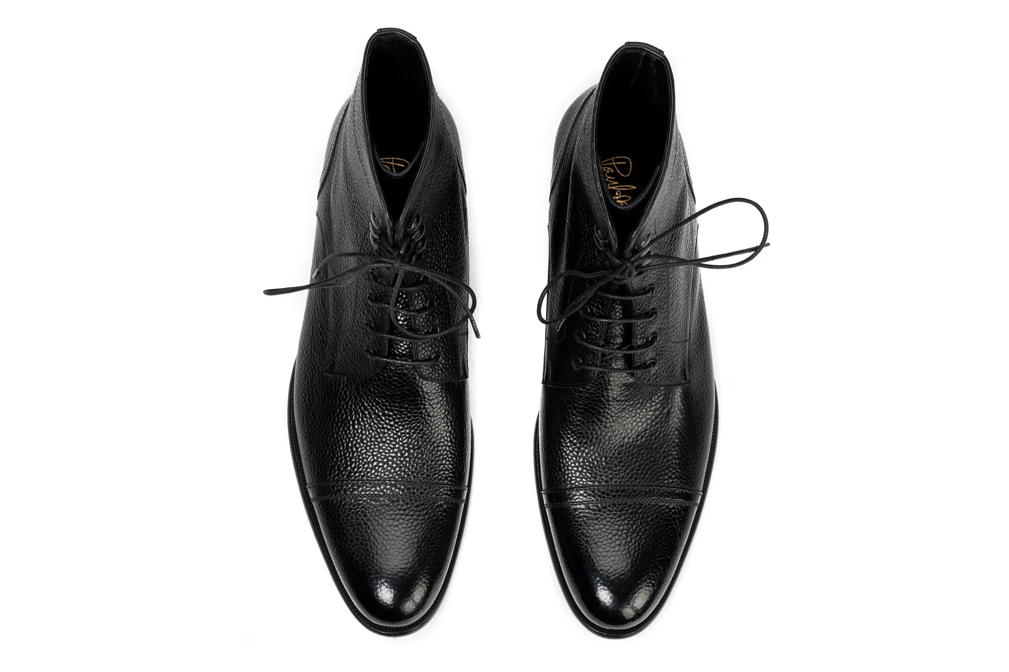 The Jackman Cap-Toe Boot - Nero