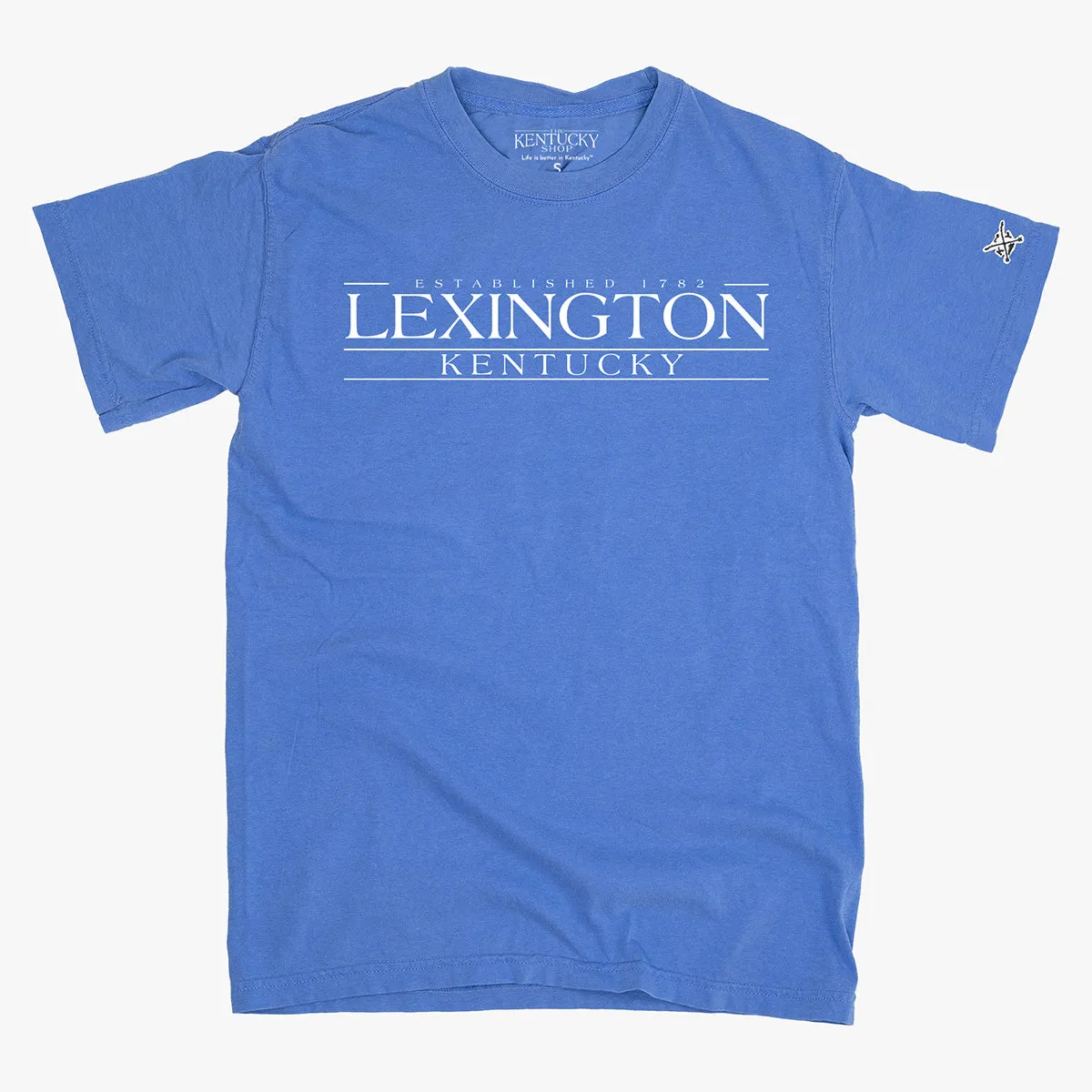 The Lexington Tee (Flo Blue)