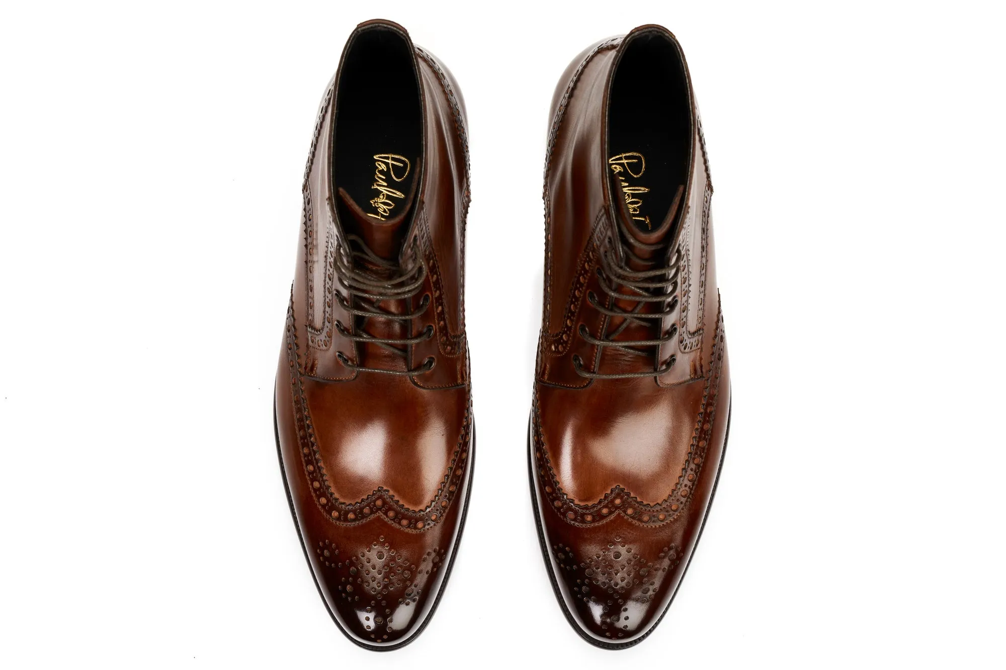 The Reynolds Wingtip Boot - Brown