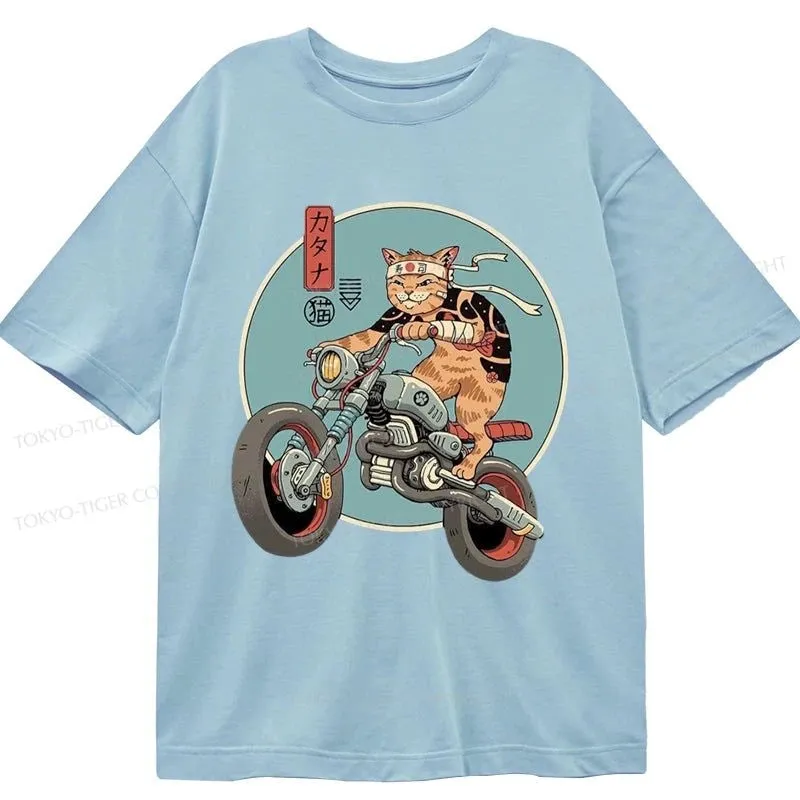 Tokyo-Tiger Catana Motorcycle Classic T-Shirt