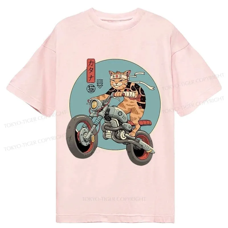 Tokyo-Tiger Catana Motorcycle Classic T-Shirt