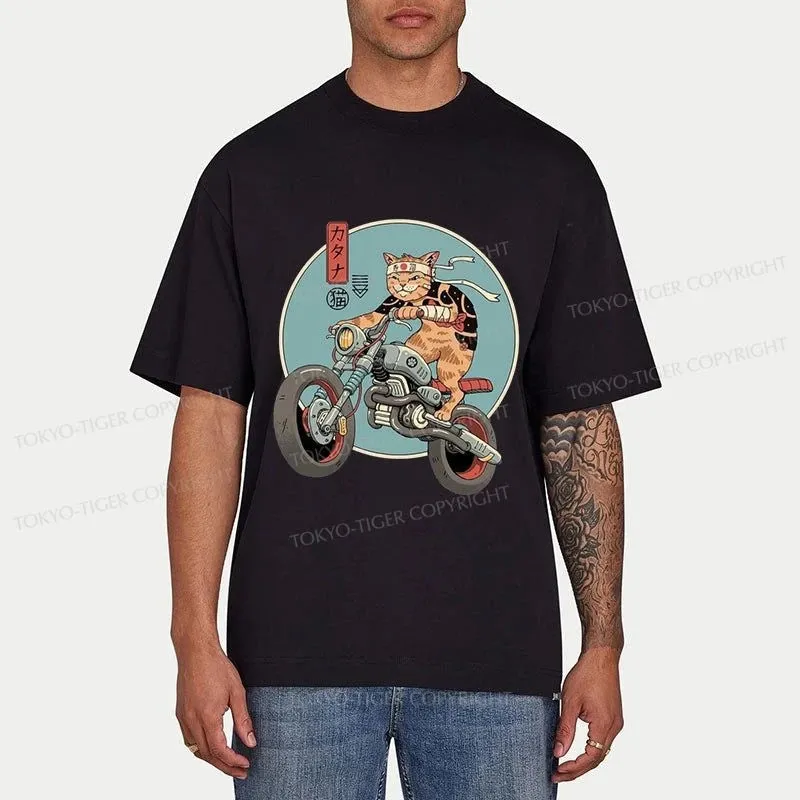 Tokyo-Tiger Catana Motorcycle Classic T-Shirt