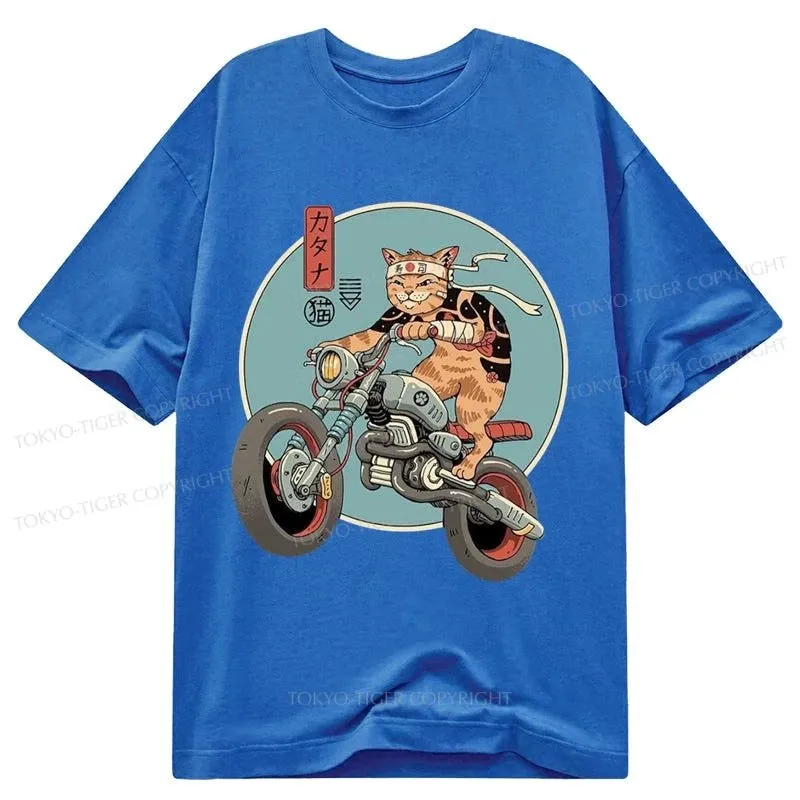 Tokyo-Tiger Catana Motorcycle Classic T-Shirt