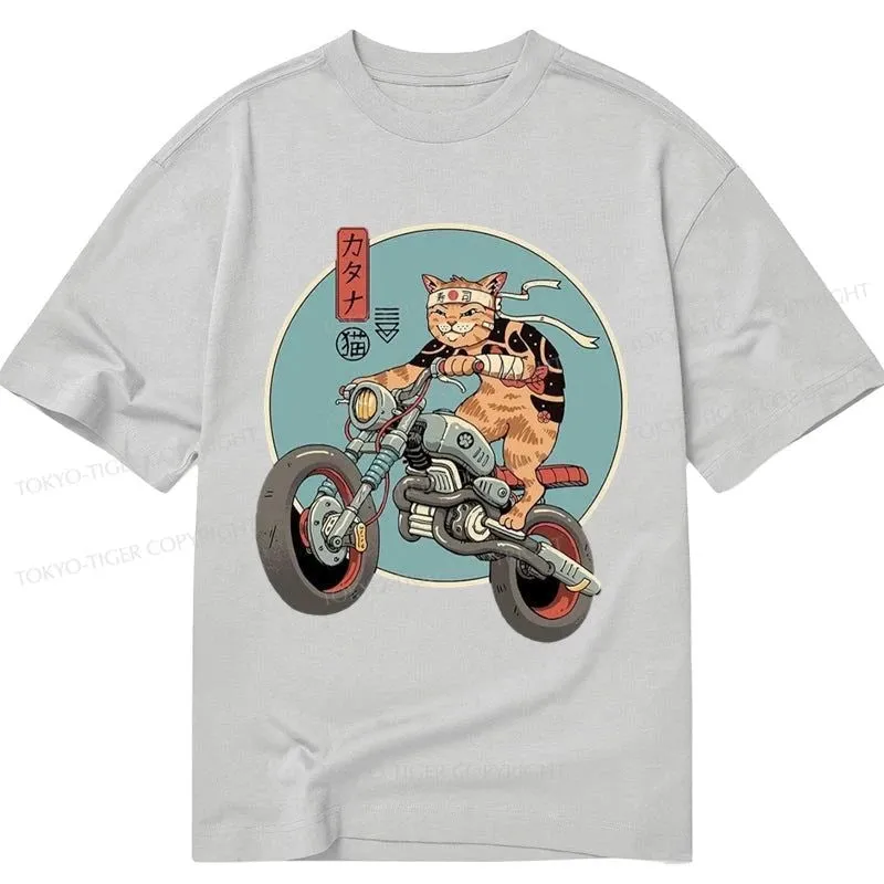 Tokyo-Tiger Catana Motorcycle Classic T-Shirt