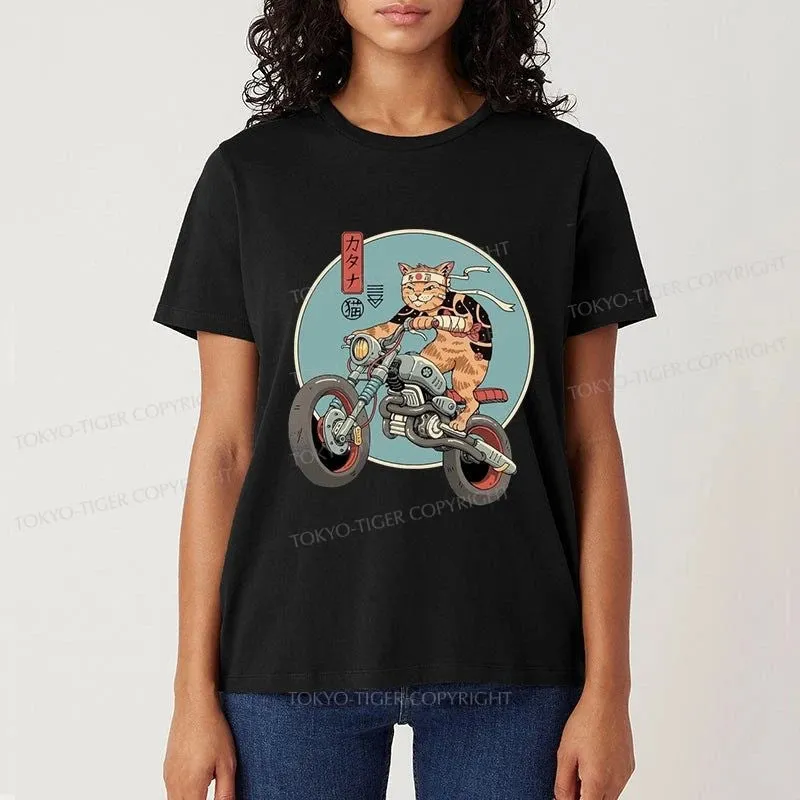 Tokyo-Tiger Catana Motorcycle Classic T-Shirt