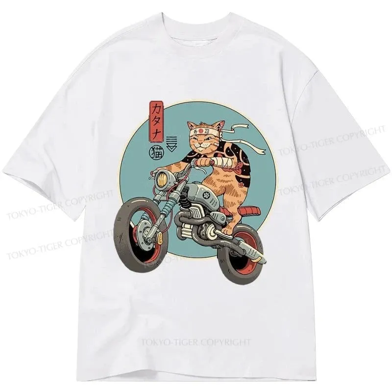 Tokyo-Tiger Catana Motorcycle Classic T-Shirt