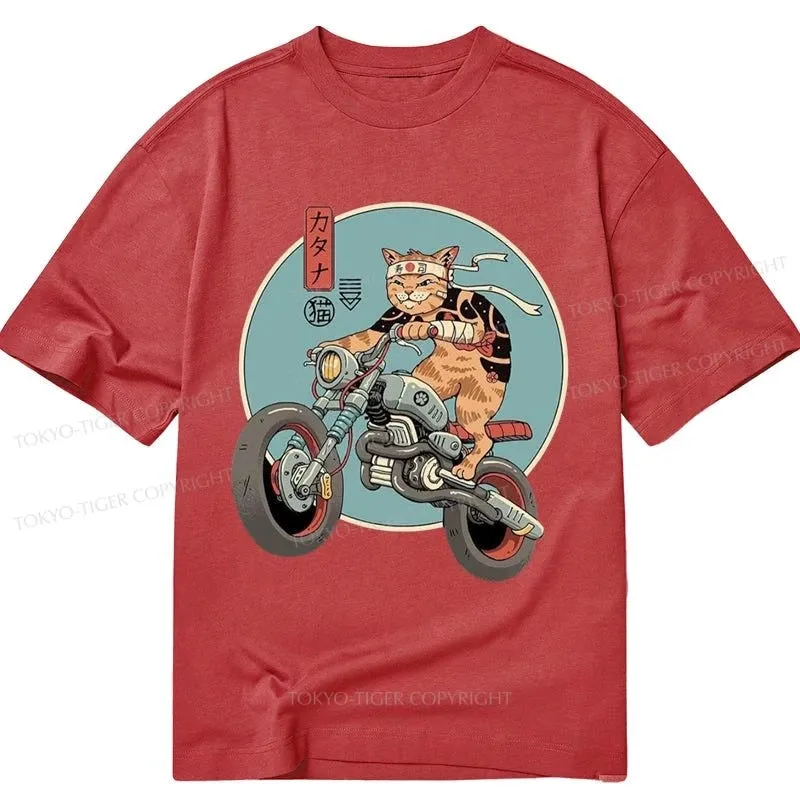 Tokyo-Tiger Catana Motorcycle Classic T-Shirt