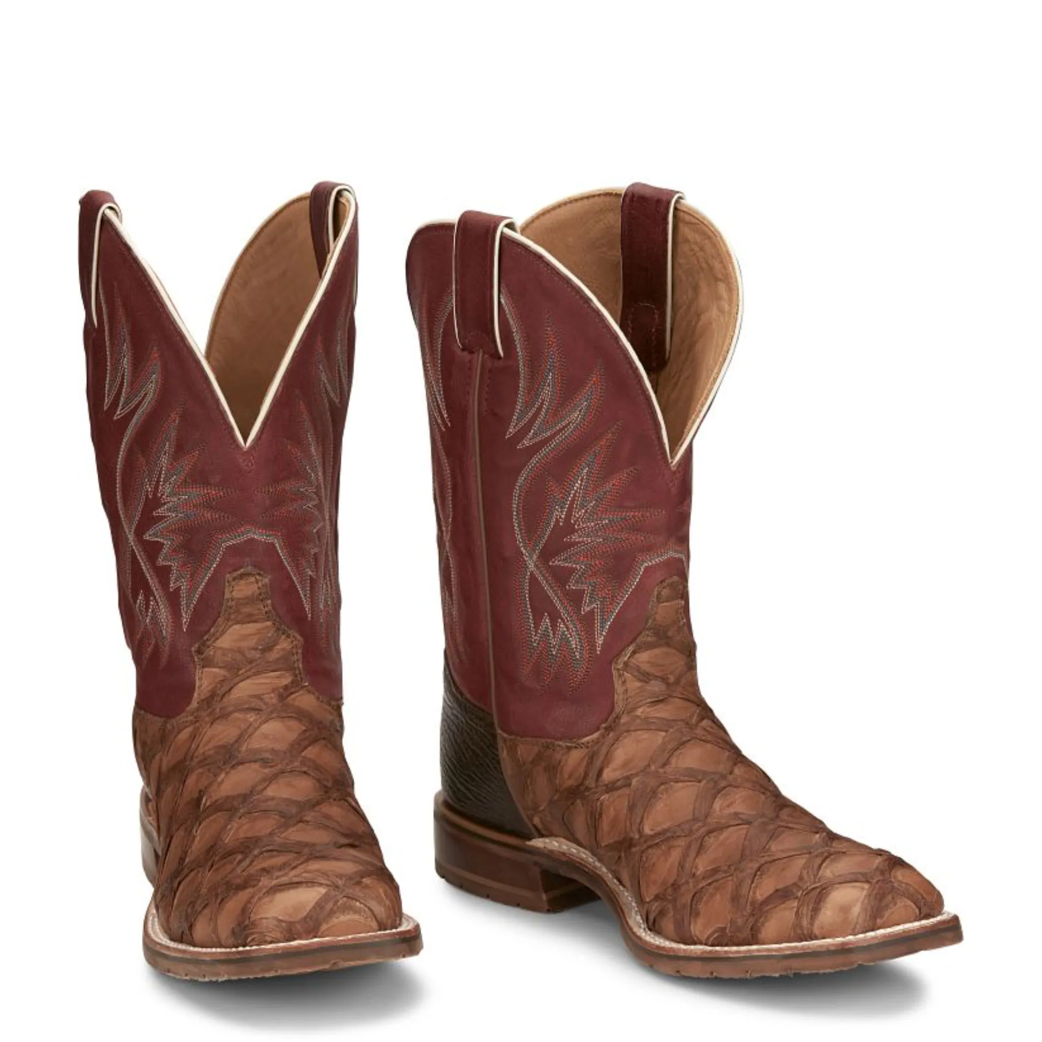 TONY LAMA MEN'S PRESCOTT PIRARUCU WESTERN BOOT - EP6097