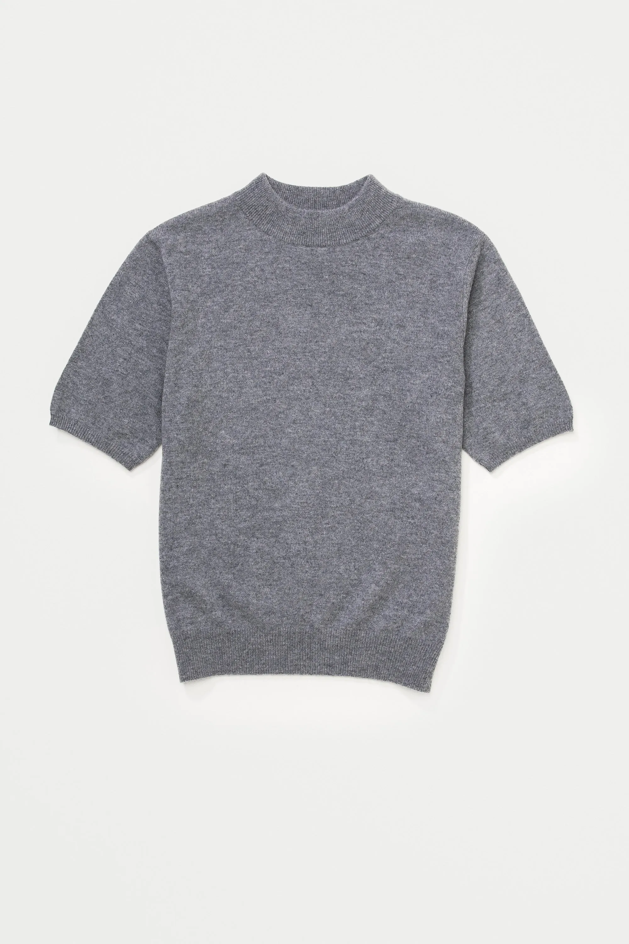 Trinity Cashmere T-Shirt - Derby Grey