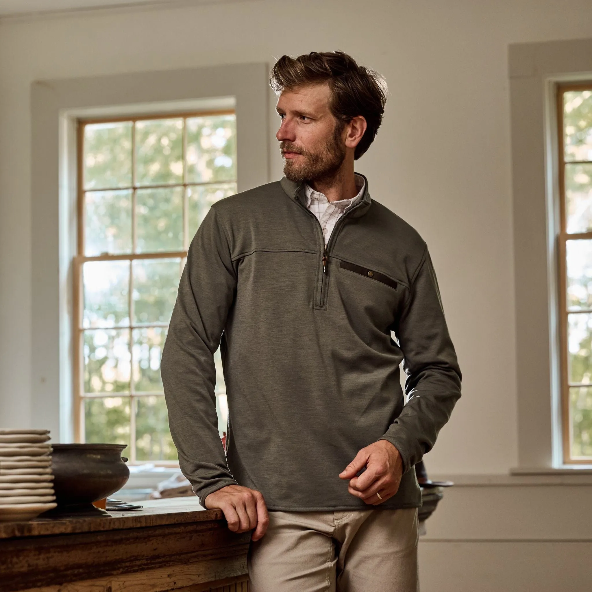 Tucker Fleece Quarter Zip