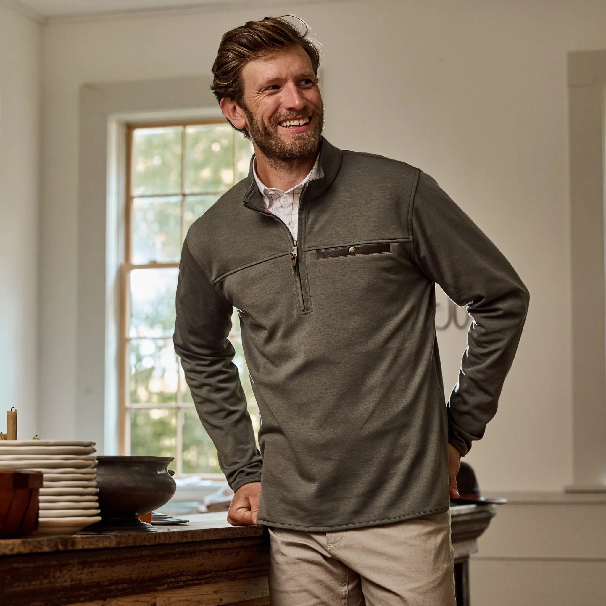 Tucker Fleece Quarter Zip