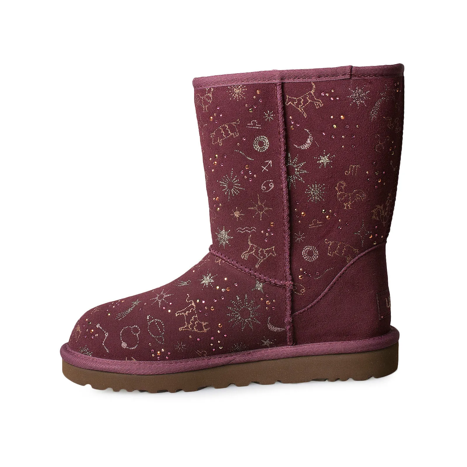 UGG Classic Zodiac Short Wild Grape Boots - Women's