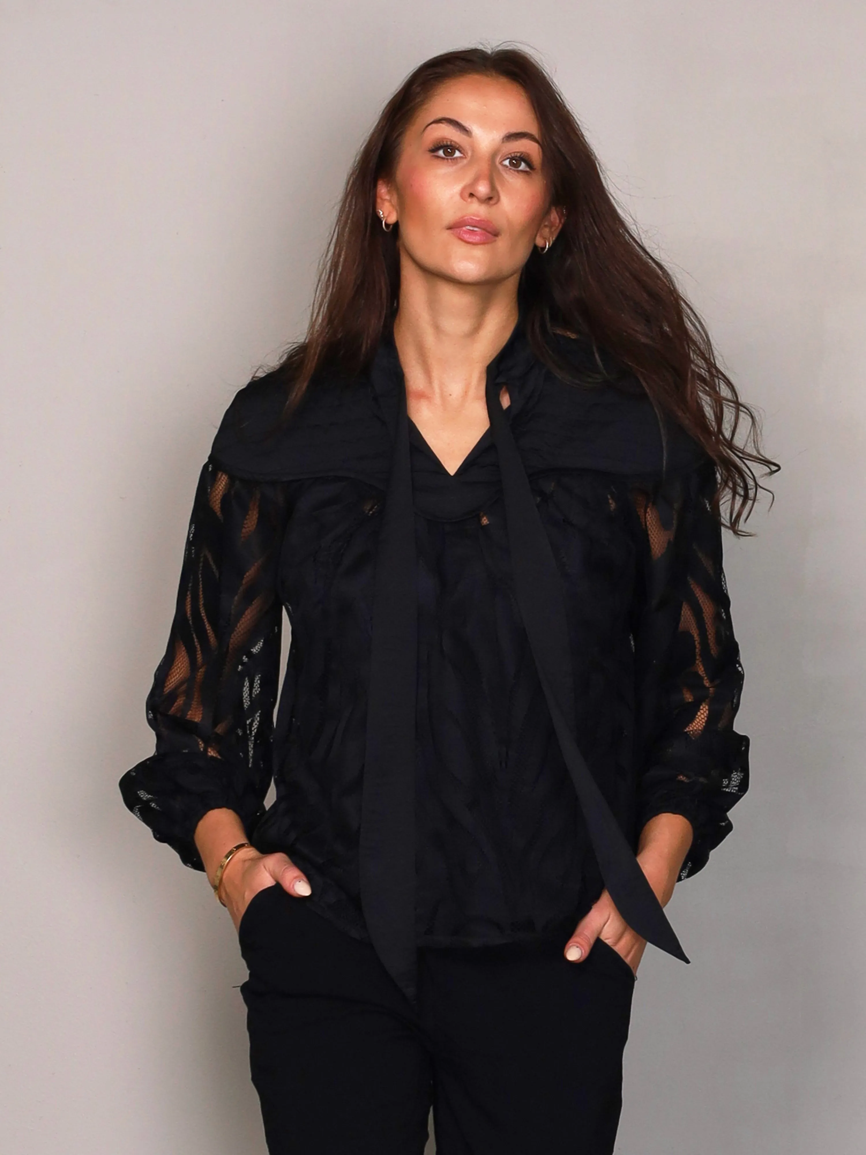 XEMINA blouse - Black