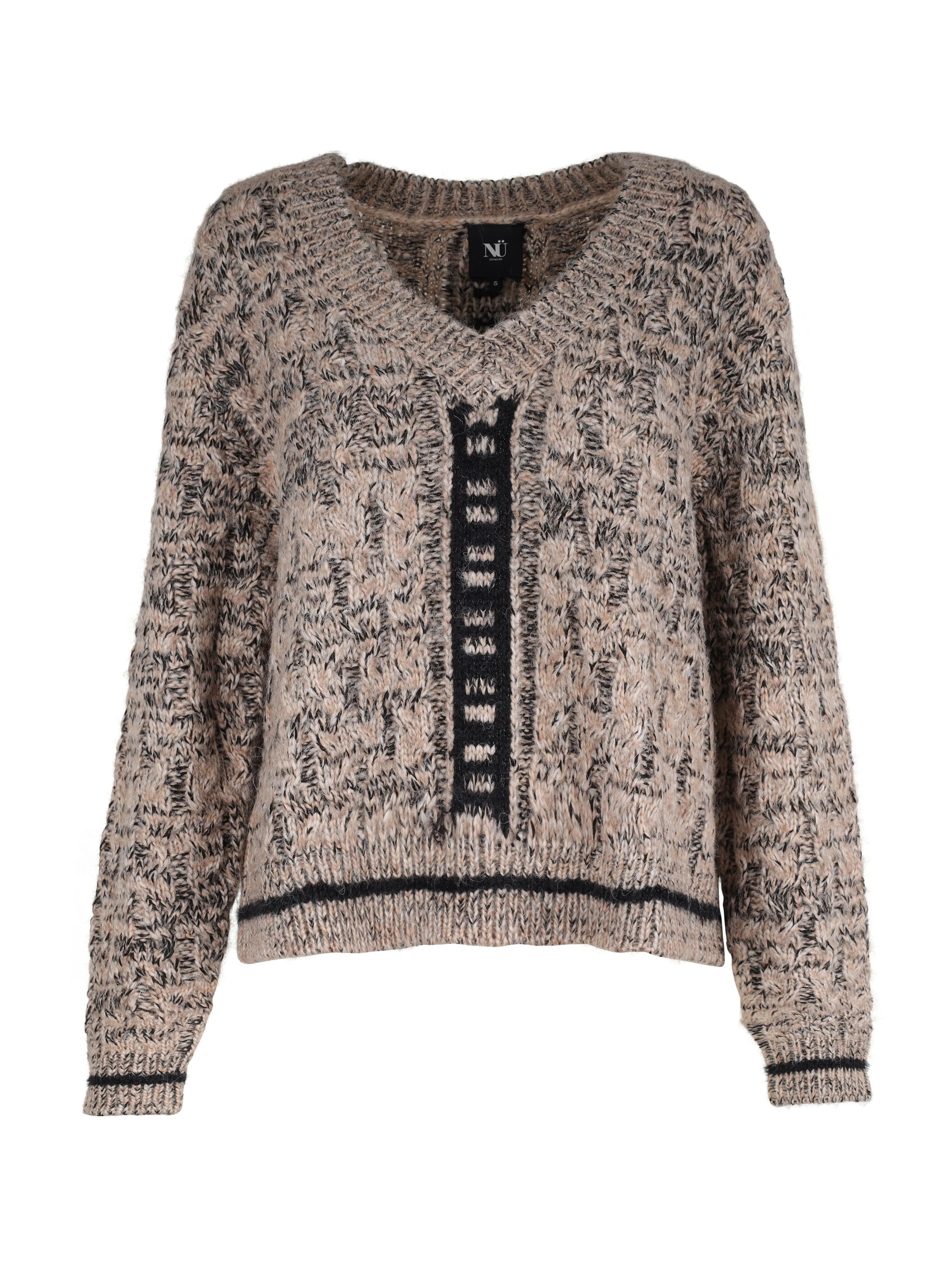 XIN knit sweater - Elm Wood mix